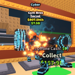 Buy Gym Bros 750-999 M/s - Steal a Brainrot
