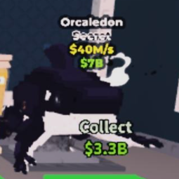 Buy Orcaledon 25-49.99 M/s - Steal a Brainrot