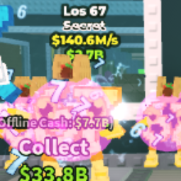 Buy Gold Los 67 140,6M/s 100-249 M/s - Steal a Brainrot