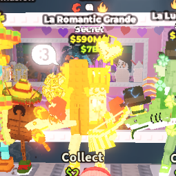 Buy La Romantic Gold - 590ms - Instant Delivery 500-749 M/s - Steal a Brainrot