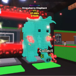 Buy Rainbow Strawberry Elephant 5-9.99 B/s - Steal a Brainrot