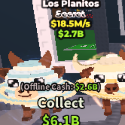 Buy ⭐Los Planitos $18.5M/s⭐ 0-24 M/s - Steal a Brainrot