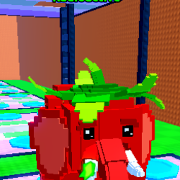 Buy Colossal Candy Strawberry Elephant [2.x+] [Lvl. 200] - Escape Tsunami For Brainrots