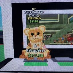 Buy Love Love Bear Gold 281,2 M/s🌕( only 39 exist ) 250-499 M/s - Steal a Brainrot