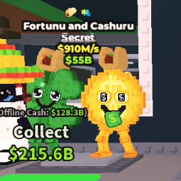 Buy Fortunu and Cashuru 910M/s 750-999 M/s - Steal a Brainrot