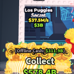 Buy Los Puggies 25-49.99 M/s - Steal a Brainrot