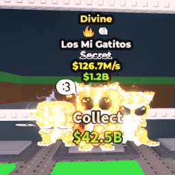 Buy Los Mi Gatitos - DIVINE - 126.7 M/s 100-249 M/s - Steal a Brainrot