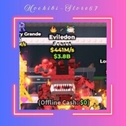 Buy Eviledon 250-499.99 M/s - Steal a Brainrot