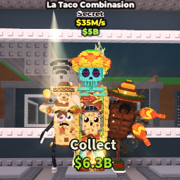 Buy La Taco Combinasion 25-49.99 M/s - Steal a Brainrot