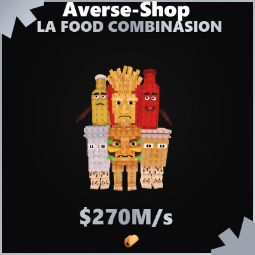 Buy La Food Combinasion 250-499.99 M/s - Steal a Brainrot