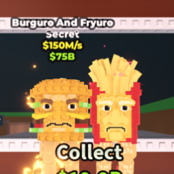 Buy Burguro and Fryuro 100-249 M/s - Steal a Brainrot