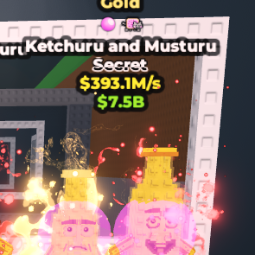 Buy ⭐Ketchuro and Musturu Gold 2 Traits 393.1m/s⭐ 250-499 M/s - Steal a Brainrot