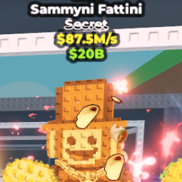 Buy ⭐Sammyni Fattini Gold 87.5m/s⭐ 50-99 M/s - Steal a Brainrot