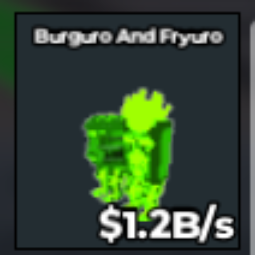 Buy Burguro and Fryuro 1-4.99 B/s - Steal a Brainrot