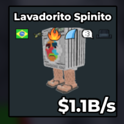 Buy Lavadorito Spinito 1-4.99 B/s - Steal a Brainrot