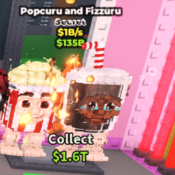 Buy Popcuru and Fizzuru | 1B/s 1-4.99 B/s - Steal a Brainrot
