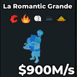 Buy La Romantic Grande 750-999.99 M/s - Steal a Brainrot
