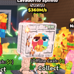 Buy Lavadorito Spinito | 360 m/s ( Randoom traits ) 250-499 M/s - Steal a Brainrot