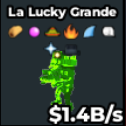 Buy Radioactive La Lucky Grande | 1.4 B/s ( 6 traits ) 1-4.99 B/s - Steal a Brainrot