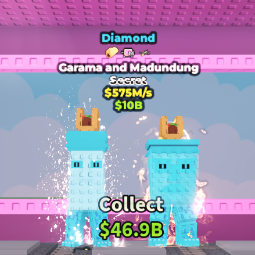 Buy Garama and Madundung Diamond 575M/s | INSTANT DELIVERY 500-749 M/s - Steal a Brainrot