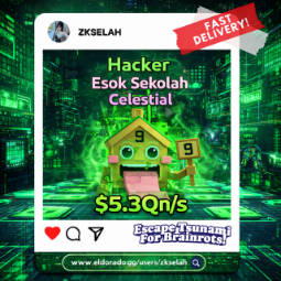 Buy 10 x Esok Sekolah 5.3Qd/s⭐ - Escape Tsunami For Brainrots