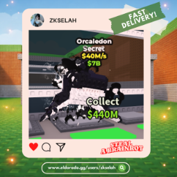 Buy ⭐Orcaledon⭐ 25-49 M/s - Steal a Brainrot