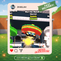 Buy ⭐Burrito Bandito⭐ 0-24 M/s - Steal a Brainrot