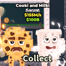 Buy 🍪 Cooki and Milki 🥛 (💲155M/s) 100-249 M/s - Steal a Brainrot