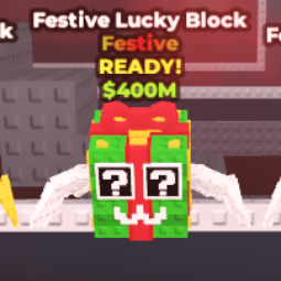 Buy FESTIVE LUCKY BLOCK [CANDY] [2 TRAITS] CHEAP AND FAST DELIVERY 0 - Steal a Brainrot