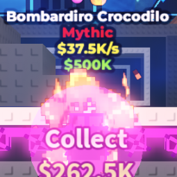 Buy Bombardiro Crocodilo 1-999.99 K/s - Steal a Brainrot
