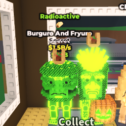 Buy Radioactive Burguro and Fryuro 1.5B/s 1-4.99 B/s - Steal a Brainrot