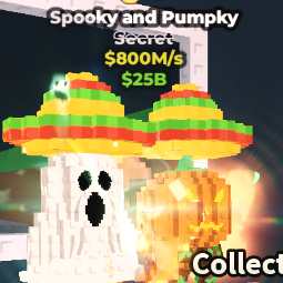 Buy Spooky and Pumpky 800M/s 750-999 M/s - Steal a Brainrot