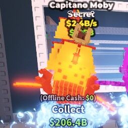 Buy Capitano Moby 2.4B/s 1+ B/s - Steal a Brainrot