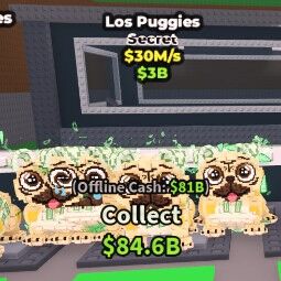 Buy Los Puggies 25-49.99 M/s - Steal a Brainrot