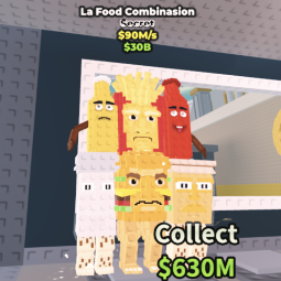 Buy La Food Combinasion 50-99.99 M/s - Steal a Brainrot