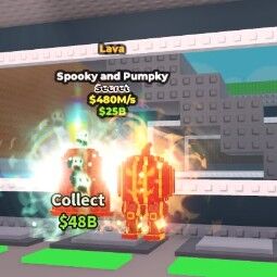 Buy Spooky and Pumpky 250-499.99 M/s - Steal a Brainrot