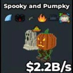 Buy Spooky and Pumpky 1-4.99 B/s - Steal a Brainrot