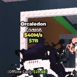 Buy Orcaledon 25-49.99 M/s - Steal a Brainrot