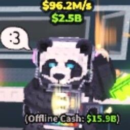 Buy DJ Panda 96.2M/s {15} 50-99 M/s - Steal a Brainrot