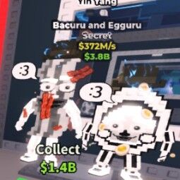 Buy Bacuru and Egguru 250-499.99 M/s - Steal a Brainrot