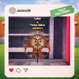 Buy Tictac Sahur| 600M/s| Traits: 1【SAB Secret Cyber】⚡ INSTANT DELIVERY ⚡[M7] 500-749 M/s - Steal a Brainrot