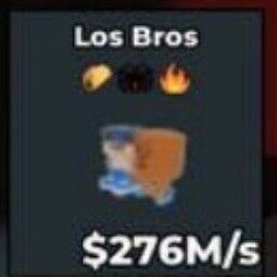 Buy Los Bros 276👍 250-499 M/s - Steal a Brainrot