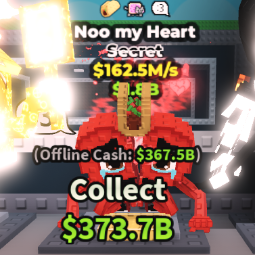 Buy Noo my Heart 162.5M/s 100-249 M/s - Steal a Brainrot