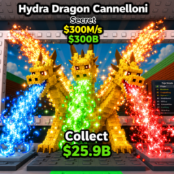 Buy Hydra Dragon Cannelloni 250-499.99 M/s - Steal a Brainrot
