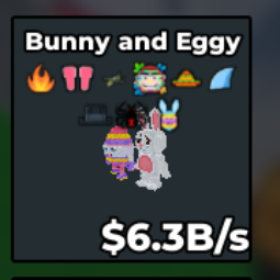 Buy Bunny and Eggy 5-9.99 B/s - Steal a Brainrot