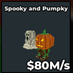 Buy Spooky and Pumpky 50-99.99 M/s - Steal a Brainrot