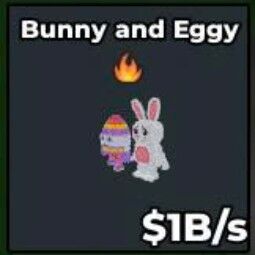 Buy Bunny and Eggy 1-4.99 B/s - Steal a Brainrot