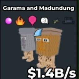 Buy Garama and Madundung 6 trait no taco 1.4b/s FAST DELIVERY SAB 1-4.99 B/s - Steal a Brainrot