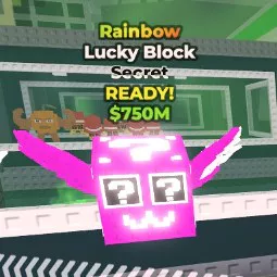Buy 🌈 Rainbow Secret Lucky Block🌈 | Instant Delivery🚀 750-999 M/s - Steal a Brainrot