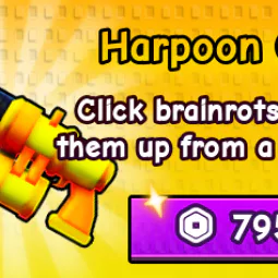 Buy Escape Tsunami For Brainrots - Harpoon Gun (795 R$) - FAST & BEST PRICE! - Escape Tsunami For Brainrots